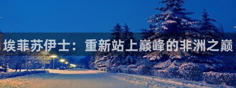 世界杯亚洲区预选赛：埃菲苏伊士：重新站上巅峰的非洲之巅